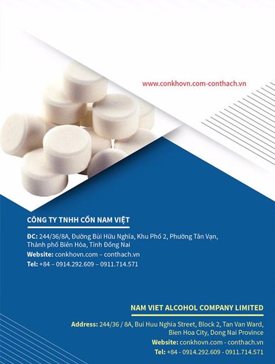Liên hệ - CÔNG TY TNHH CỒN NAM VIỆT